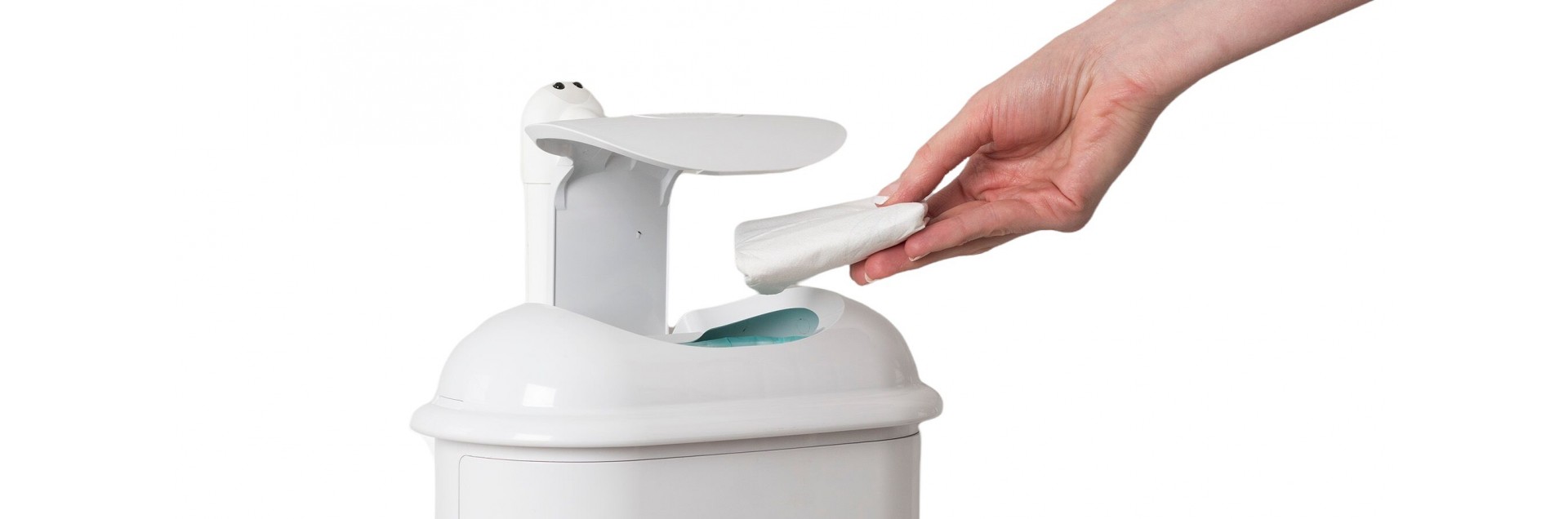 Hygienic sanitary bin
